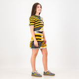 Doctor Khumalo Pleated Knit Mini Skirt-Ivory