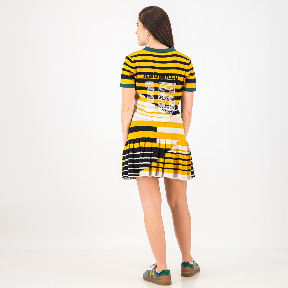 Doctor Khumalo Ladies Crop SS Jersey- Ivory