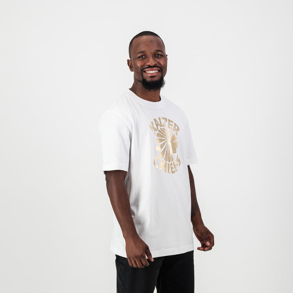 Kaizer Chiefs Vintage Regular Crew Tee-White