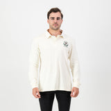 SA Supporters Badge LS Rugby Jersey-Ivory