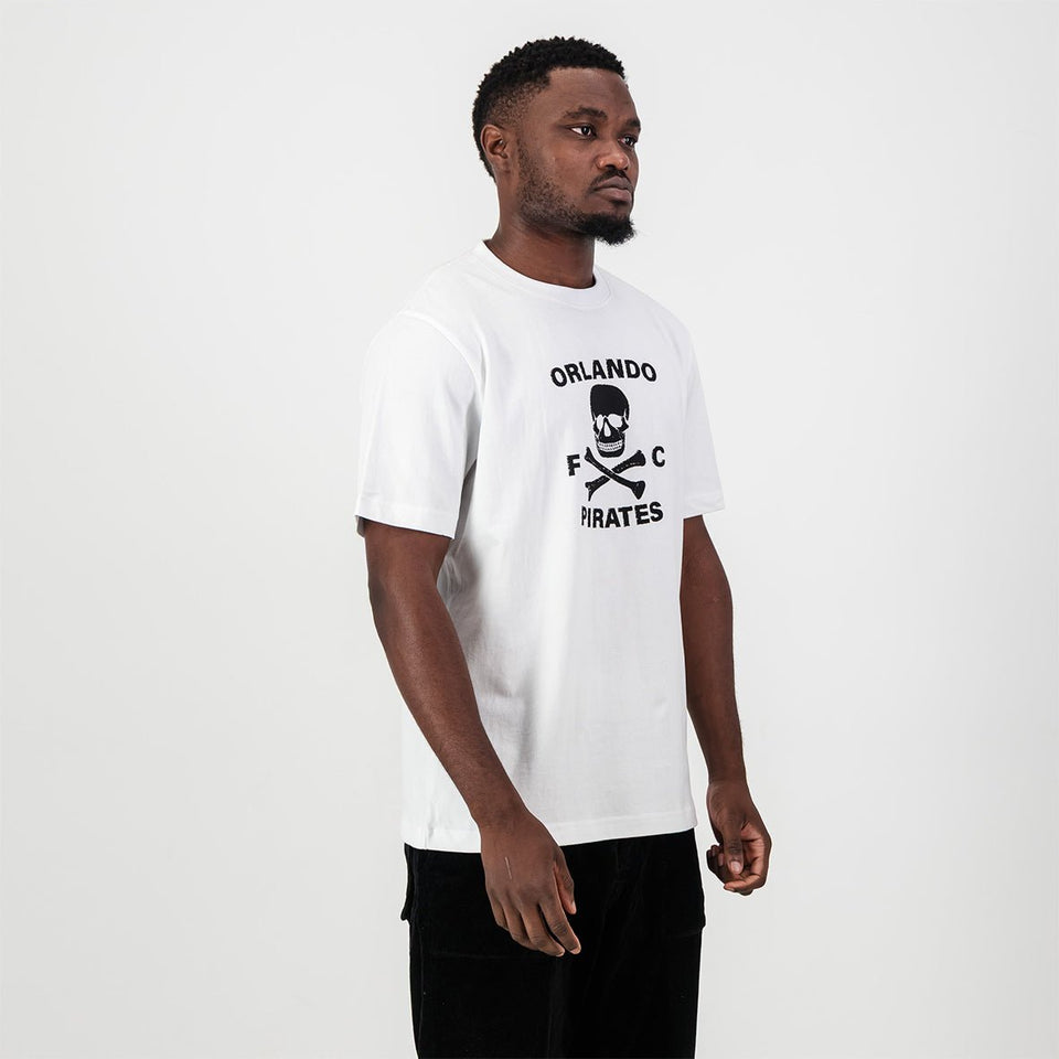 Orlando Pirates Graphic Regular Crew Tee-White