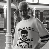 Orlando Pirates Xbone Crew Knit LS Jersey-Ivory