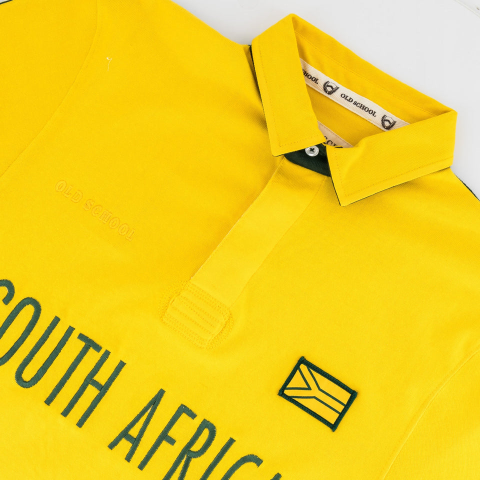 SA Supporters Flag SA LS Rugby Jersey-Spectra Yellow