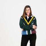 SA Supporters Flag LS Rugby Jersey-OS Green