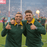 SA Supporters Classic LS Rugby Jersey-OS Green